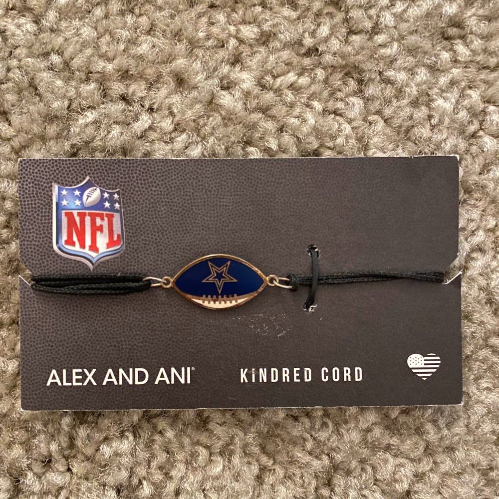 Alex and Ani NFL Dallas Cowboys Kindred Cord Charm Bracelet